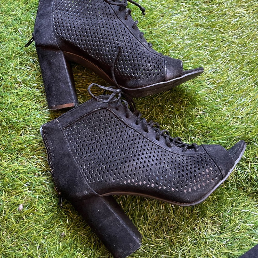 Madden girl lace up heels